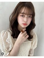 エインアンリー 明治神宮前(AIN.ANLY.)&nbsp;イメチェン/ハッシュカット/フルバング/似合わせカット/韓国ヘア