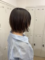 アッシュ 下北沢店(Ash) 軽めな切りっぱなしボブ