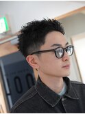 ベリーショートパーマメンズ
