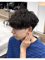 ラヴィズムバイフィフス(LUVISM by fifth) メンズニュアンスサーフシャドウパーマ波巻きツイストスパイラル