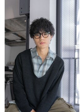 ロウ 銀座(RAW) ほつれ質感パーマ