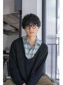ほつれ質感パーマ