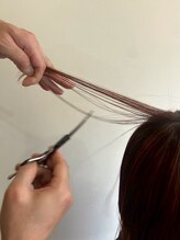 カットへのこだわり