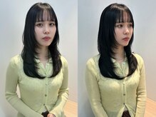 デザインカットはお任せください♪［木更津/ブリーチ/カラー］