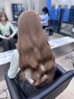 エン 栄店(enne)&nbsp;大人ガーリー/ダークアッシュ/ミディアムレイヤーカット/栄