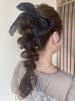 ヘアーミックス ニット(hair mix nitt)&nbsp;ポニーテール