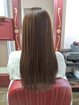 ジュリアンマーラ(Julien Mara) 髪質改善ストレート/ショコラブラウン/縮毛矯正/褒められロング