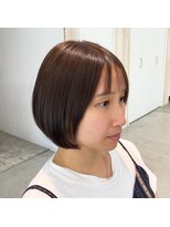 グランデュール 東静岡池田店(GRANDEUR) 丸みショートボブ 10代20代30代にオススメ