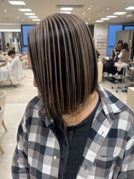 シャルムバイケンジ(Charm.by KENJE) 白髪ぼかし/脱白髪染め/レイヤー/ハイライト/レイヤーカット