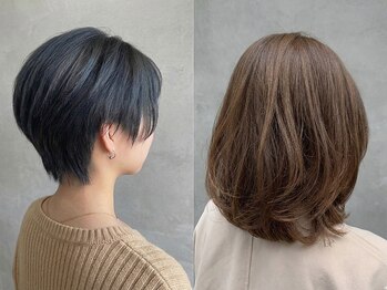 リブレイズ 京都市役所前店(Live raise)の写真/【京都市役所前駅5分】朝の時短を叶える再現性カット♪髪質改善をベースに、乾かすだけで決まる楽ちんヘア!