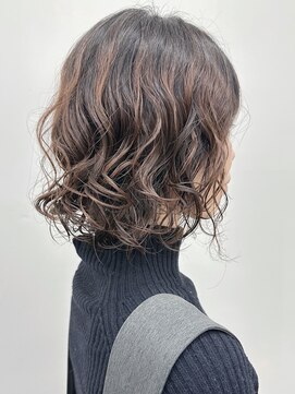 ラウンジ モリオ イケブクロ(Lounge MORIO Ikebukuro) ＊カジュアルボブおしゃれパーマニュアンスボブカーリーボブ30代
