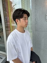 メンズ クーヘアー(Men's coohair)&nbsp;センター分けパーマ