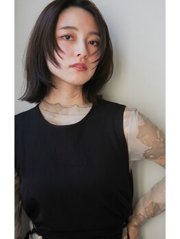 シーム 天神大名店(SEAM)の写真/顔まわりカットで理想の自分へ☆雰囲気を少し変えたいかたも大歓迎!