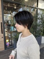 リールヘアー 大野城店(rire hair) 大人モードなハンサムショートパーマ