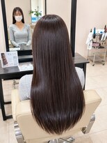 ヘアサロンラルガ 下曽根店(Hair salon Raruga)&nbsp;レイヤーカット/グレージュ/ストレート/髪質改善