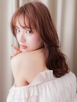 カバーヘア ブリス 志木南口駅前店(COVER HAIR bliss) ピンクメッシュクラゲカットブリーチなしウルフパーマ20代30代Y
