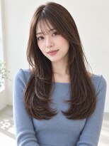 チャチャブラン アミー(cha-cha Blanc Amie)&nbsp;ワイドバング×さらっとロングレイヤー