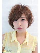 アルターリアン(aL ter LieN) 【aL-ter LieN TAKU】小顔カット☆斜めバング ショート 千葉