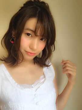 ネオリーブニコ 大井町店(Neolive Nico) 【neolive nico 大井町店】　アンニュイ　ハーフアップ