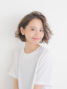 ソーコ 渋谷(SOCO) 【SUN】☆無造作くせ毛風☆大人かわいいナチュラルボブ