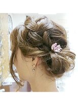 グミグミ(Gumi Gumi byIfh)&nbsp;編み込みシニオン