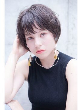 エース (ACE) ACE横浜つるんとショートボブ×ラベンダーアッシュベージュ