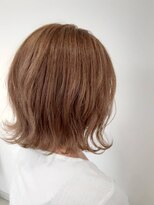 ジャムズヘアアンドスパ 岩国店(JAM's hair &spa)&nbsp;外はね軽ボブ×ミルクティベージュ