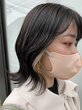 ウタ(uta) ボブ×インナーカラー