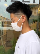 シェルハ(SHELHA)&nbsp;ジェットモヒカンフェード刈り上げツーブロックベリーショート