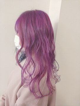 キャンディーエッグ(Candy egg) 原口限定★カラーバターで2トーンパープルピンク★福岡久留米