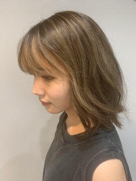 ジーニー(genie) デザインカラー×フェイスフレーミング