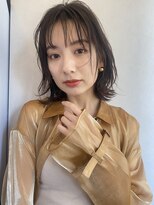 ノラ ギンザ(NORA GINZA)&nbsp;【高橋】ラフ髪ミディアム　束感ミディ　シースルーバング