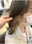 イヤリングカラー、ミルクティーベージュ【千葉】