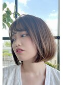 ナチュラルAラインボブ