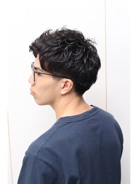 ヘアーアンドグルーミング ヨシザワインク(HAIR&GROOMING YOSHIZAWA Inc.) ツーブロックパーマ/スタイルアップバング/重ため