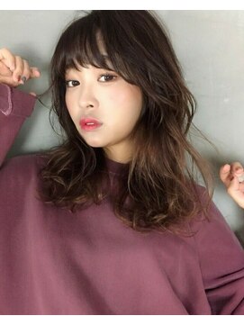 ギミック 自由が丘(gimmick) ◆ほんのりインナーカラー【自由ヶ丘髪質改善オージュアサロン】