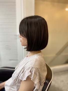 ソイクフ 四条大宮店(SOY-KUFU) 20代30代40代◎イメチェン似合わせカットグレーベージュボブ