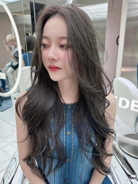 レディアル 渋谷(REDEAL) ワンホンヘア/韓国ヘア/ウルフ/前髪[レイヤーカット/渋谷]