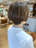 カレン 銀座(Karen)&nbsp;ココアベージュ/オリーブグレージュ/ミニボブ/透明感ボブ 日比谷