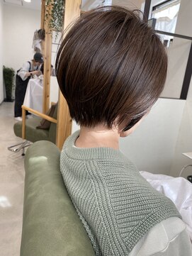 ニコ 四街道(nico) 『ナチュラルショートボブ、ベージュカラー』アオキ　タツノリ