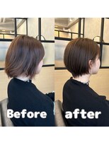 マイルームギンザ 銀座店(my room GINZA)&nbsp;ショートボブ/ショート/ボブ/銀座/東銀座/髪質改善/バイカルテ