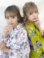 ヘア サロン クラン ソア 心斎橋店(hair salon clan soar)&nbsp;浴衣スタイル【クランソア】ヘアセット/ヘアメ/心斎橋