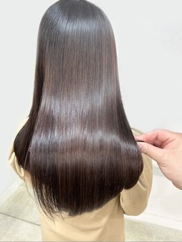 ティップリーフ(Tip Leaf)の写真/髪のお悩みに合わせた髪質改善トリートメントをご用意♪髪の芯から潤い、艶めく仕上がりに◎