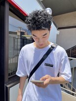 アイズ 海老名(AIZU) スパイキーショート メンズショート ベリーショート 眉毛