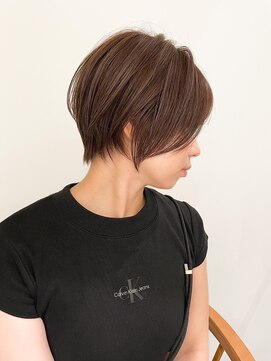 ネイロ バイ ジルブラン 葛西(NeiRo by JIL BLAN) レイヤーカット白髪ぼかしハイライトダブルカラーインナーカラー