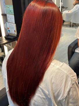 インク サカエ(inq sakae) ブリーチなしカシスピンク