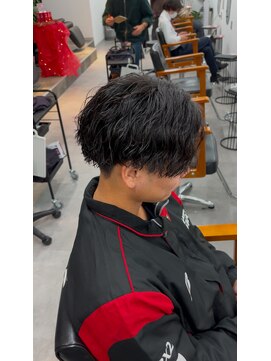 シエルビジュー 弘前店(CIEL bijou) #メンズカット#メンズパーマ#縦落ちツイストスパイラル