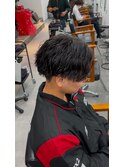 #メンズカット#メンズパーマ#縦落ちツイストスパイラル