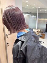 ロマリア 渋谷 渋谷宮益坂(Lomalia)&nbsp;乾かすだけでキマる髪/馴染むハイトーンラベンダーボブ