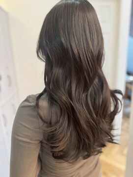 ジーナ  札幌大通(Zina) 美髪＊エアリーロング＊ダークグレージュ＊Zina札幌大通